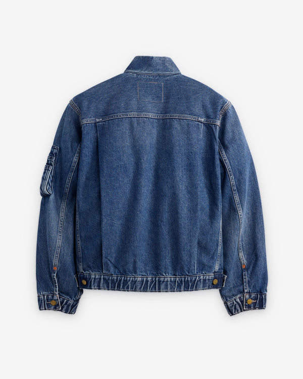 Sacai - Men's Levi's Blouson Jacket - (Washed Indigo)