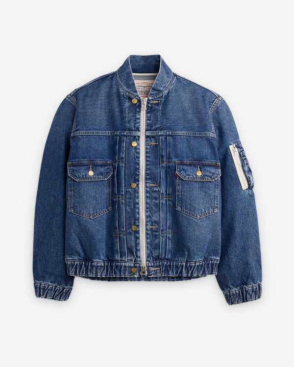 Sacai - Men's Levi's Blouson Jacket - (Washed Indigo)