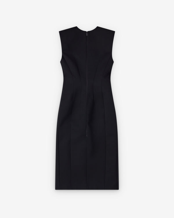 Mugler - Women's Stockman Midi Dress - (Black)