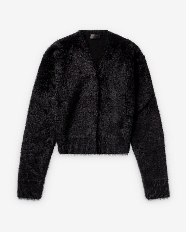 Mugler - Women's Brushed Knit Cardigan - (Black)