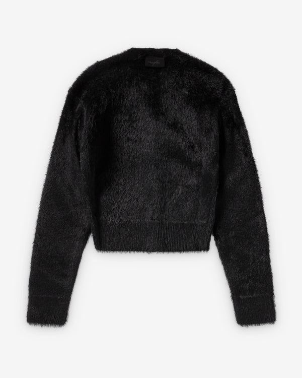 Mugler - Women's Brushed Knit Cardigan - (Black)