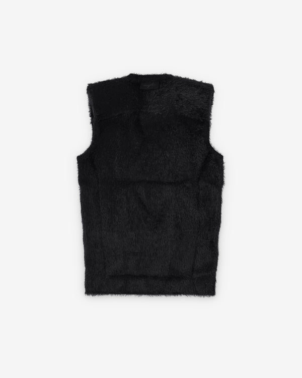 Mugler - Women's Brushed Knit Sleeveless Top - (Black)