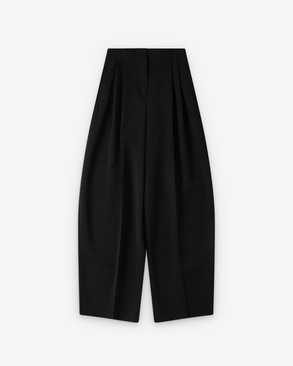 Mugler - Women's Wide Pleated Trousers - (Black)