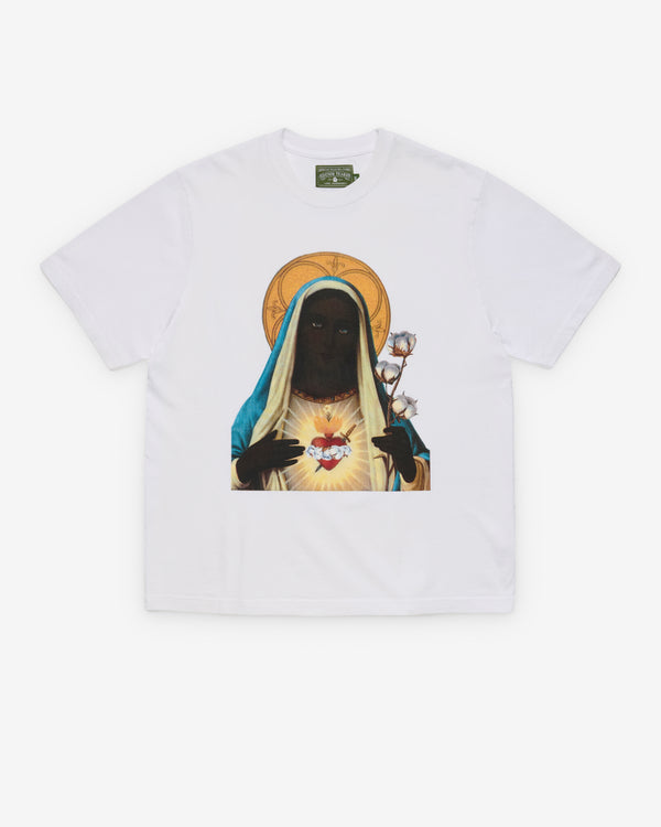 Denim Tears - Men's Mary, Mother Of Cotton T-Shirt - (White)