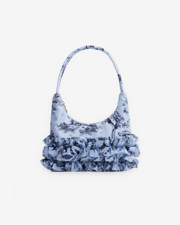 Molly Goddard - Baggu Mini Ruffle Shoulder Bag - (Twinky Blue)