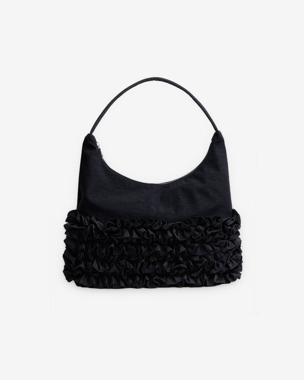 Molly Goddard - Baggu Ruffle Shoulder Bag - (Black)