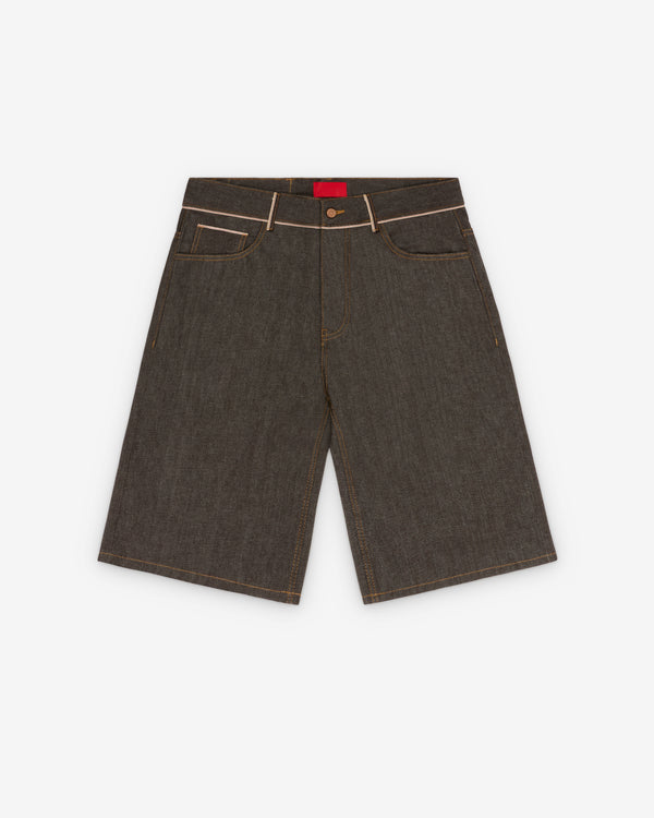 Fugazi - Men's Even More Selfish Shorts - (Brown)