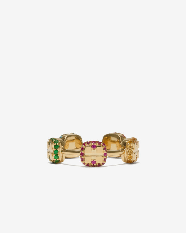 Nadine Ghosn - Braces Ring - (Yellow Gold)