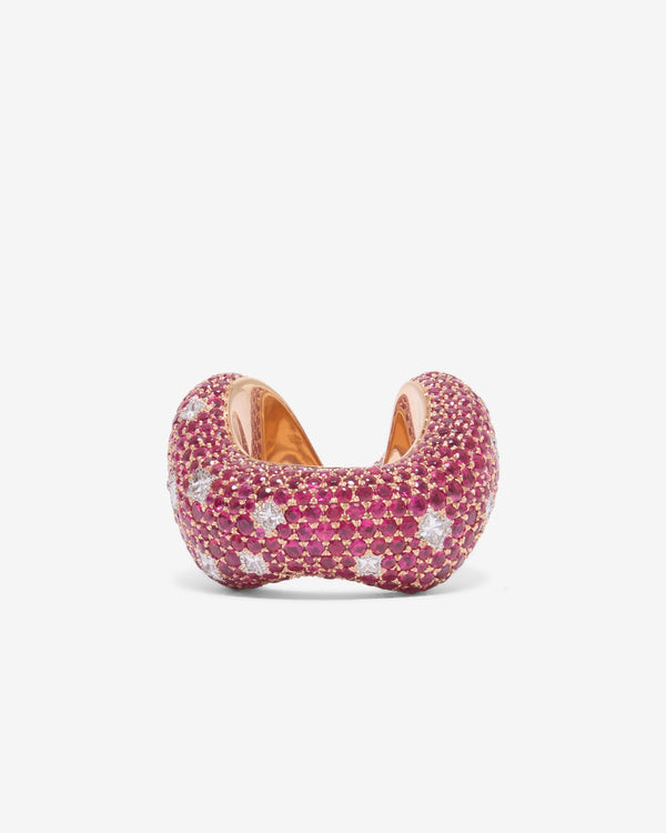 Nadine Ghosn - Toothpaste Pinky Ring - (Rose Gold)