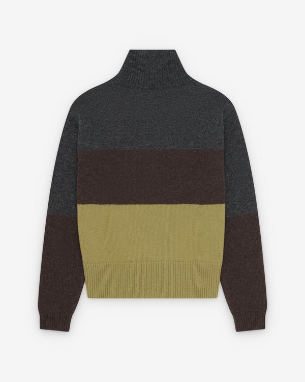 Namacheko - Men's Gareth Highneck - (Green/Brown/Grey)