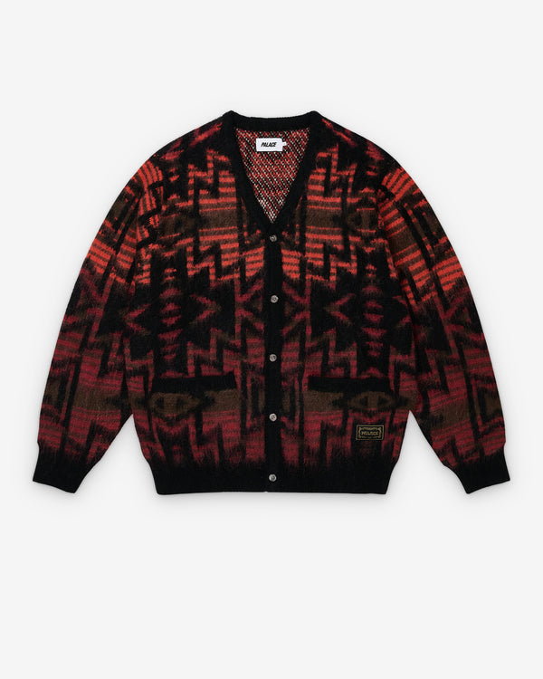Palace - Navajo Knit Cardigan - (Brown)