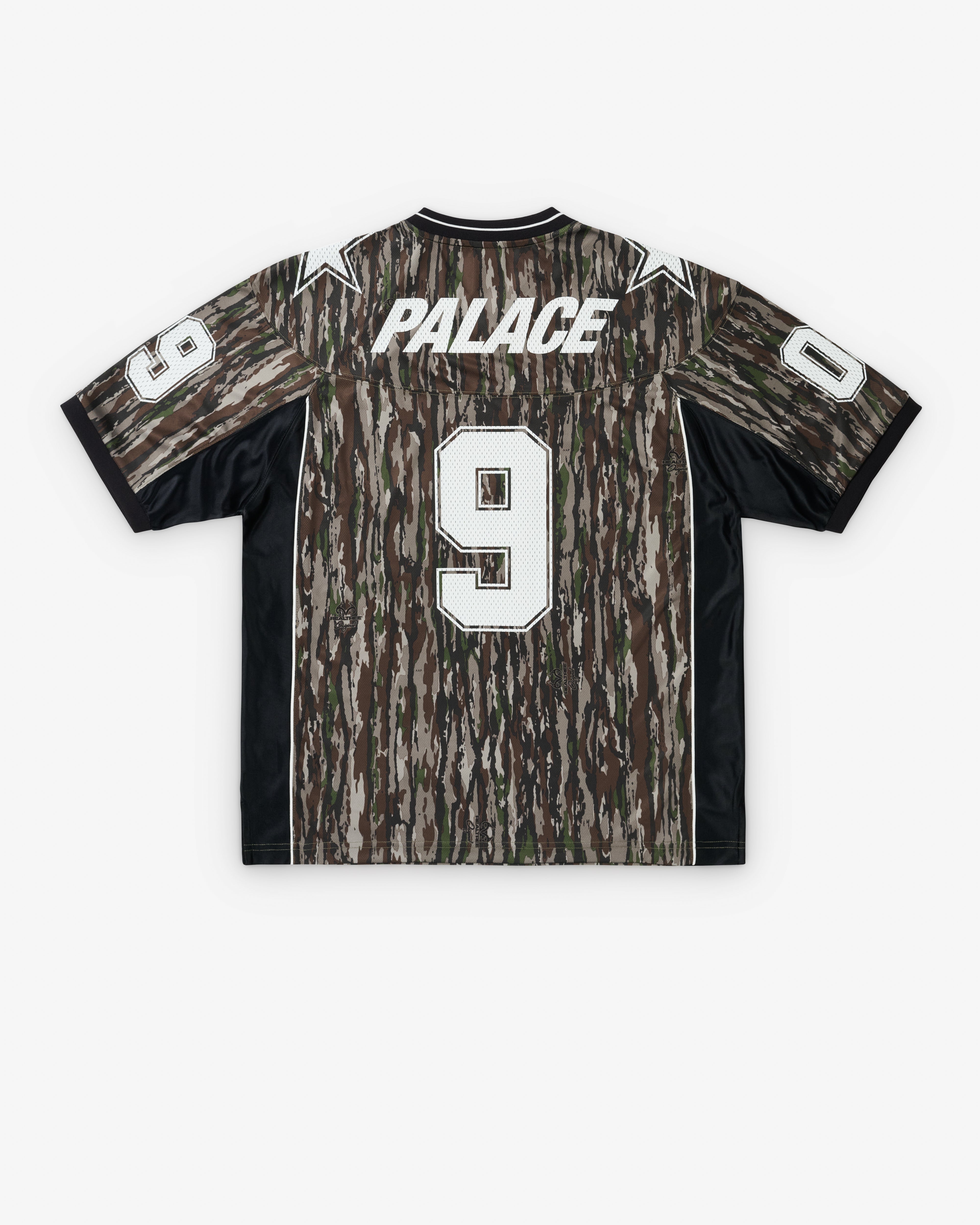 Palace: Men's Nein Mesh Jersey (Real Tree) | Dover Street Market