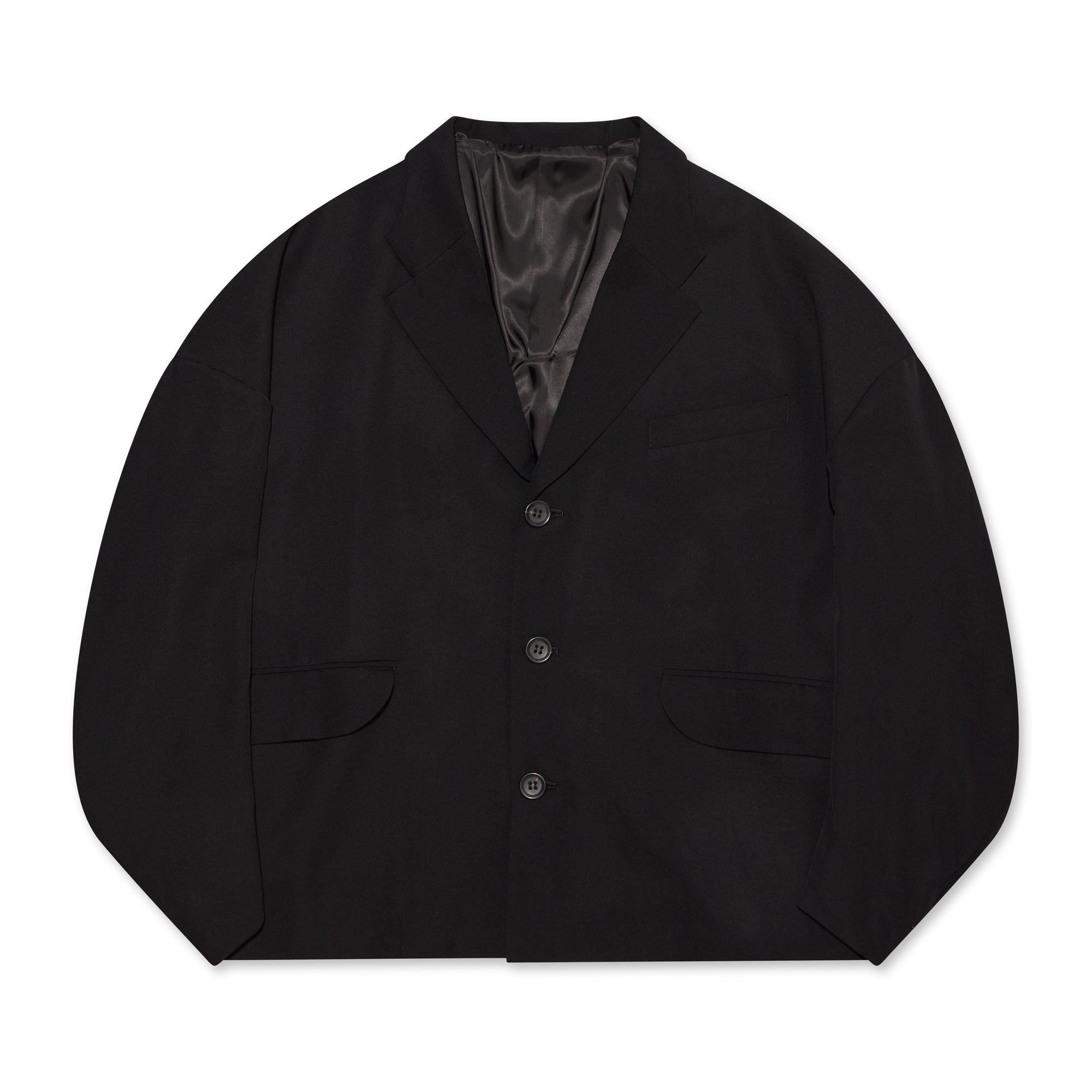 Christopher Nemeth single-breasted wool jacket, Black
