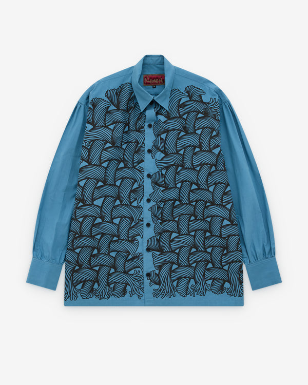 Christopher Nemeth - Men's Shirt 893 - (Dusty Blue)