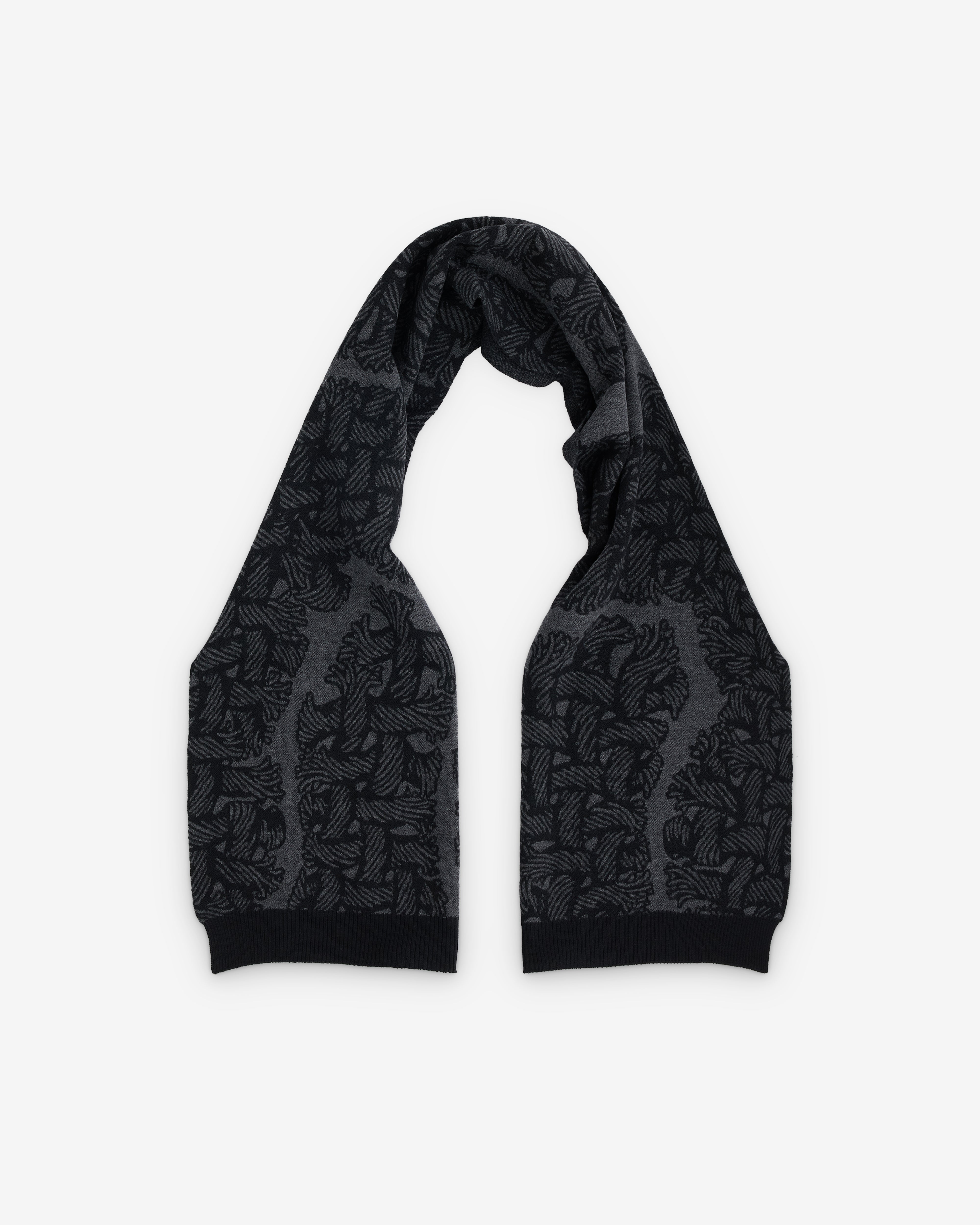 Christopher Nemeth: Isle Rope Scarf (Dark Grey) | Dover Street