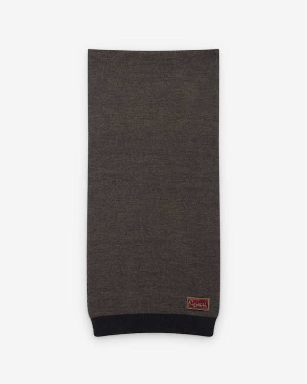 Christopher Nemeth - Men's Knit Scarf - (Beige/Brown)