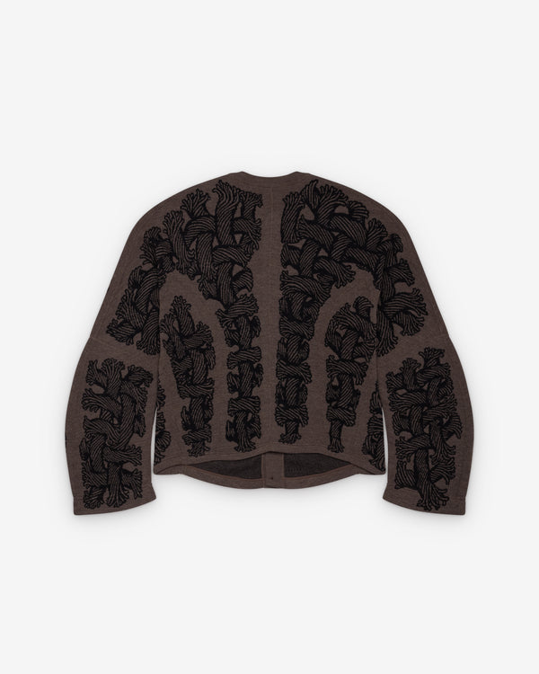 Christopher Nemeth - Men's Cardigan 203K - (Beige)