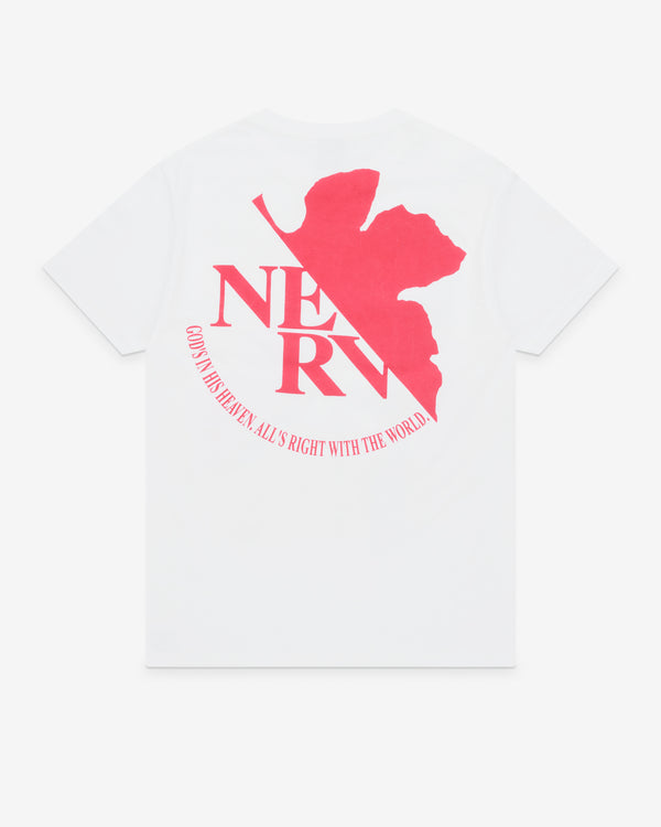 Geeks Rule - Men's Neon Genesis Evangelion Rei Ayanami T-Shirt - (White)