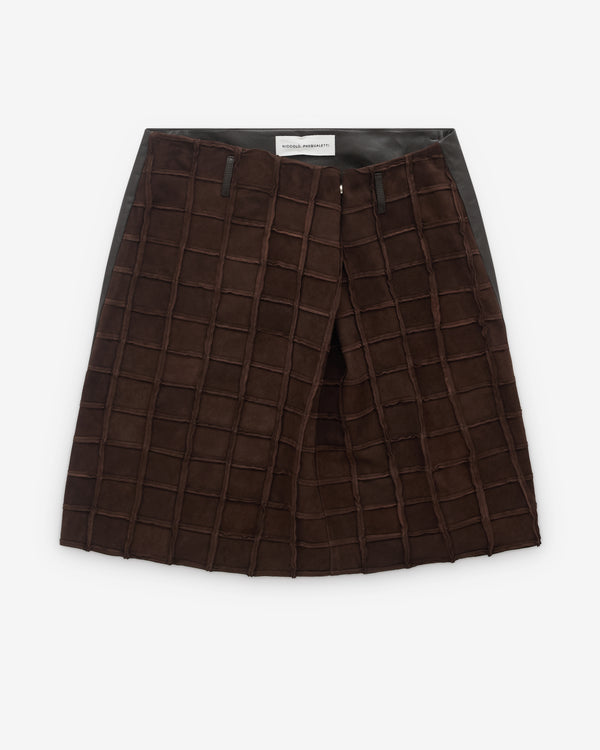 Niccolo Pasqualetti - Women’s Piega Skirt - (Brown)