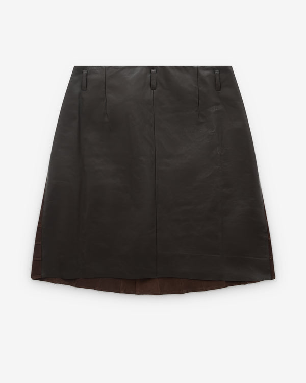 Niccolo Pasqualetti - Women’s Piega Skirt - (Brown)