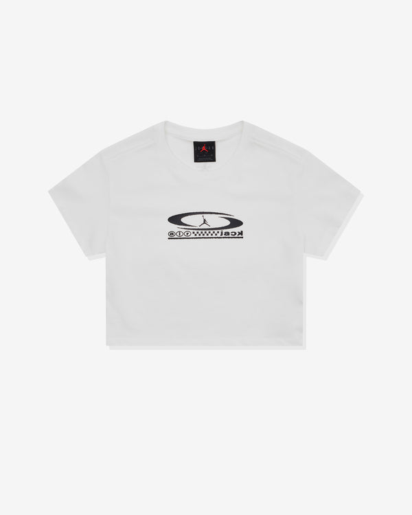 Nike - Women's Travis Scott Baby Tee - (Sail/(Black)