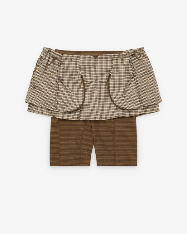 Nike - Women's KNWLS Joan 72 2N1 Skirt - (Yukon Brown)