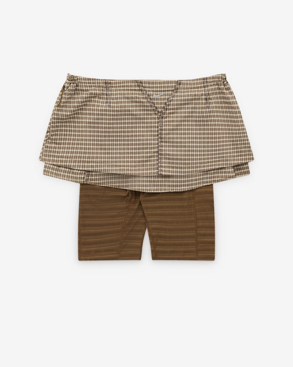 Nike - Women's KNWLS Joan 72 2N1 Skirt - (Yukon Brown)