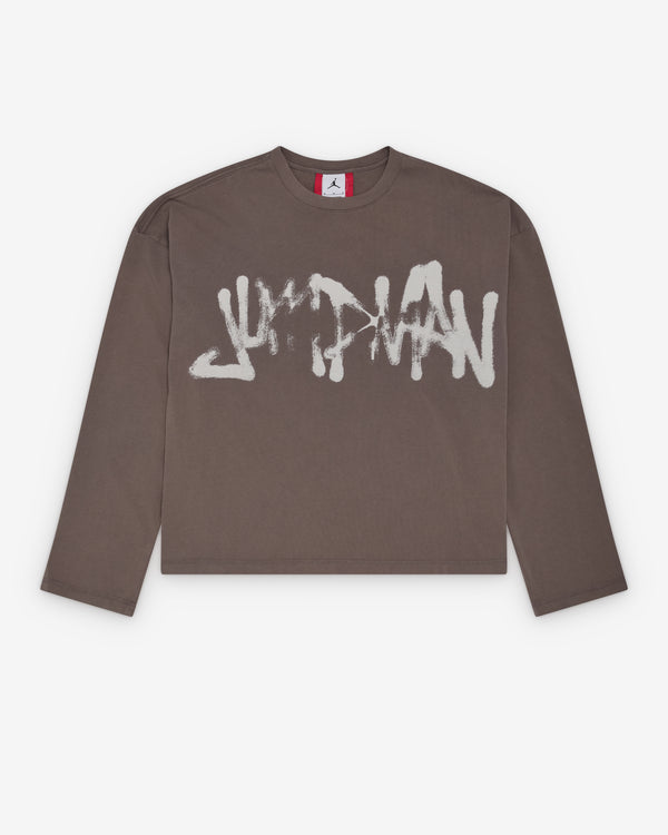 Nike - Men's Jumpman Ls T-Shirt - (Cave Stone)
