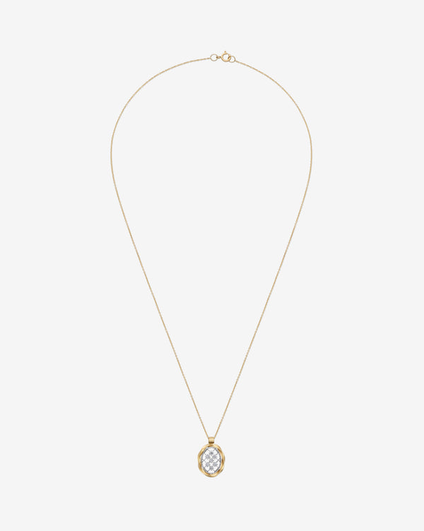 Nikolle Radi - Oval Torque Pendant Necklace - (Gold)