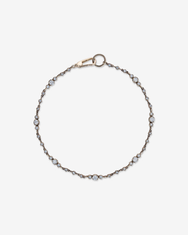 Noguchi Bijoux  - Diamond Clustered Bracelet -  (Yellow Gold)