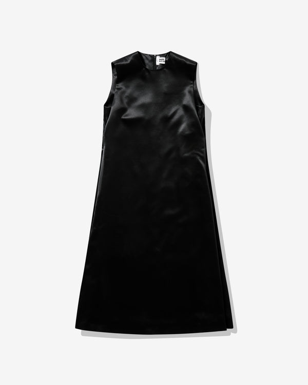 Noir Kei Ninomiya - Women's A-Line Silk Blend Dress - (Black)