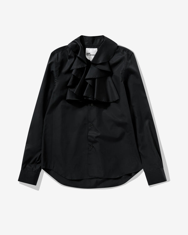 Noir Kei Ninomiya - Women's Frill Collar Shirt - (Black)