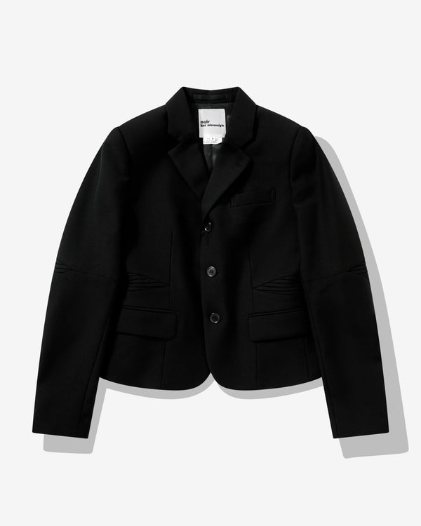 Noir Kei Ninomiya - Women's Ribbed Panel Jacket - (Black)