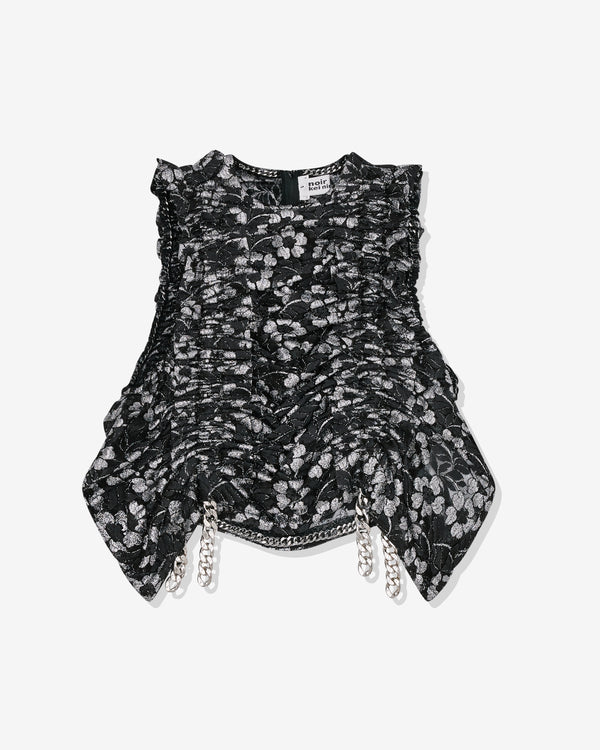 Noir Kei Ninomiya - Women's Chain Mesh Vest - (Black)