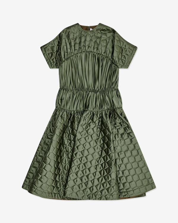 Noir Kei Ninomiya - Women's Quilted Dress Skirt - (Khaki)