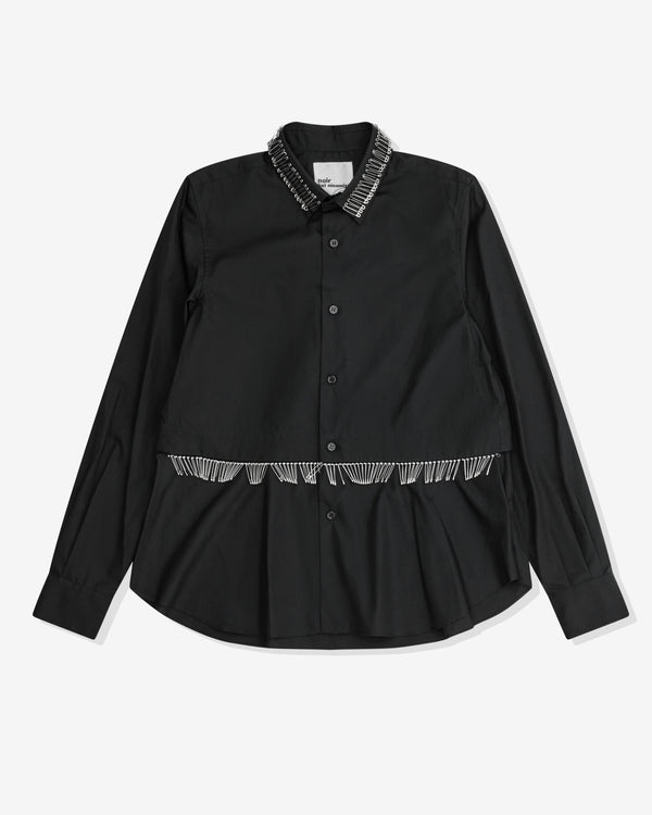 Noir Kei Ninomiya - Women's Safety Pin Shirt - (Black)