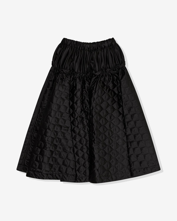 Noir Kei Ninomiya - Women's Quilted Skirt - (Black)