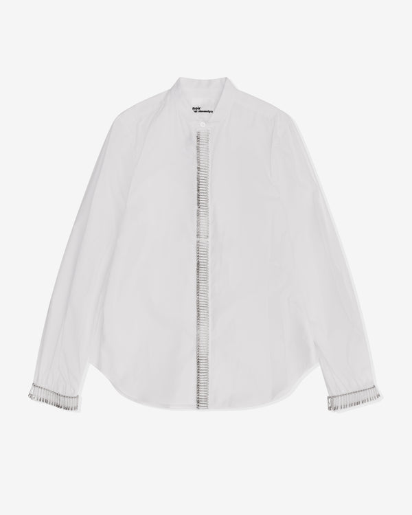 Noir Kei Ninomiya - Women's Safety Pin Shirt - (White)