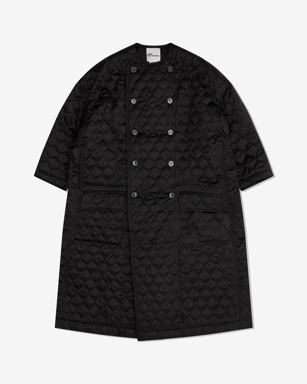 Noir Kei Ninomiya - Women's Quilted Double Breasted Coat - (Black)