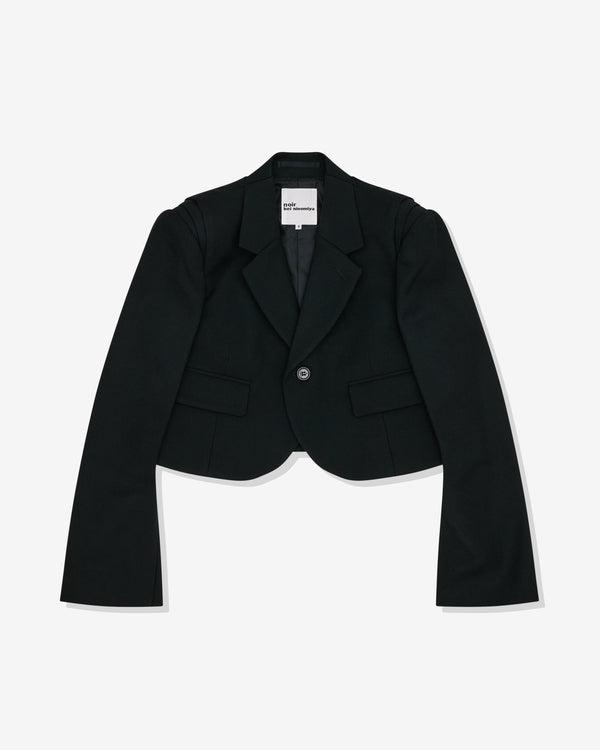 Noir Kei Ninomiya - Women's Wool Cropped Jacket - (Black)