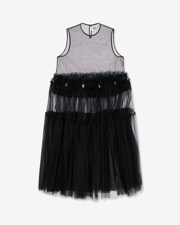 Noir Kei Ninomiya - Women's Detachable Skirt Dress - (Black)