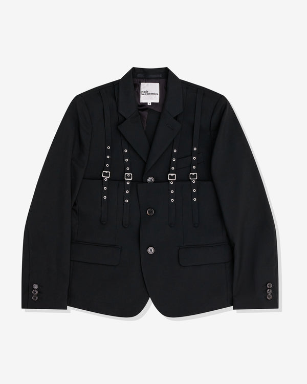 Noir Kei Ninomiya - Women's Eyelet Strap Jacket - (Black)