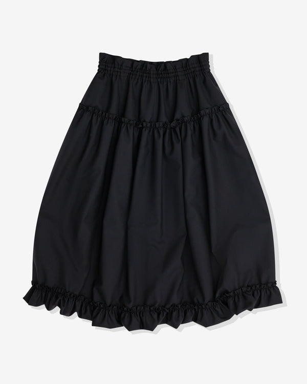 Noir Kei Ninomiya - Women's Border Skirt - (Black)