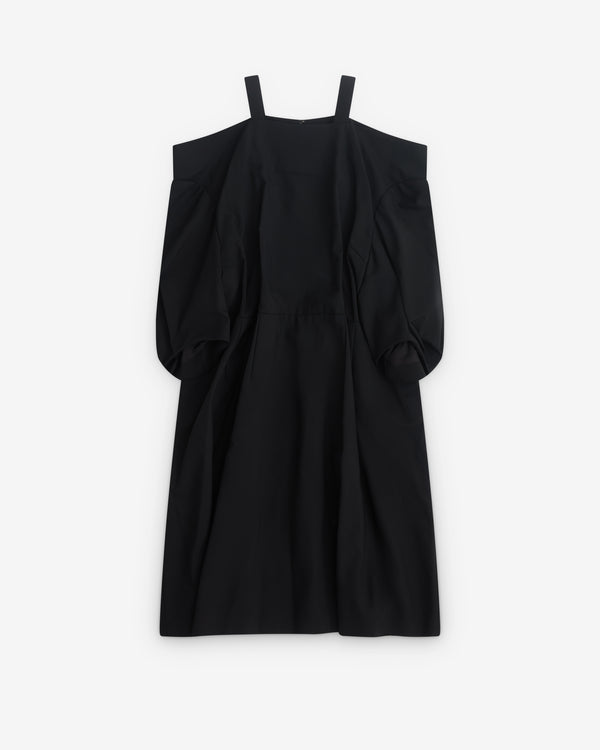 Noir Kei Ninomiya - Women’s Off Shoulder Dress - (Black)