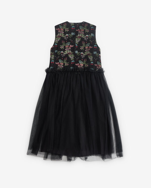 Noir Kei Ninomiya - Women’s Floral Wrap Closure Dress - (Multi)