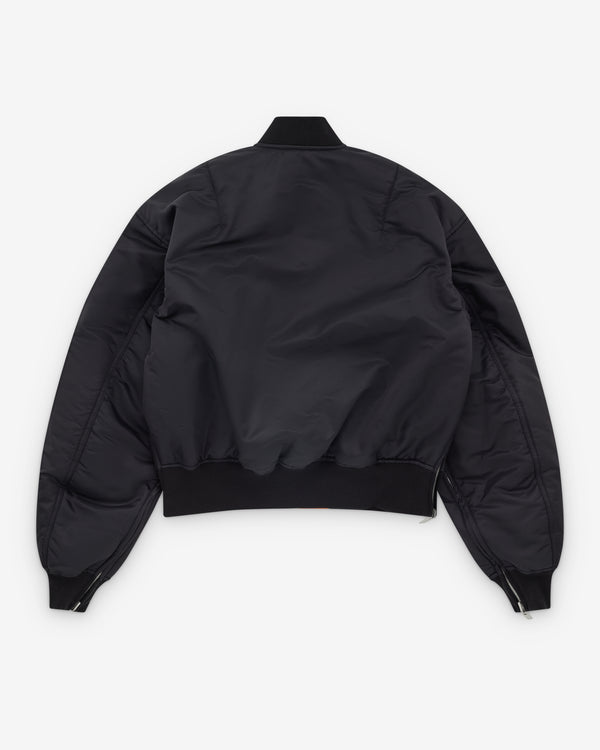 Noir Kei Ninomiya - Women’s Zip Detail Bomber Jacket - (Black)
