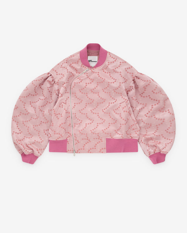 Noir Kei Ninomiya - Women’s Floral Bomber Jacket - (Pink)
