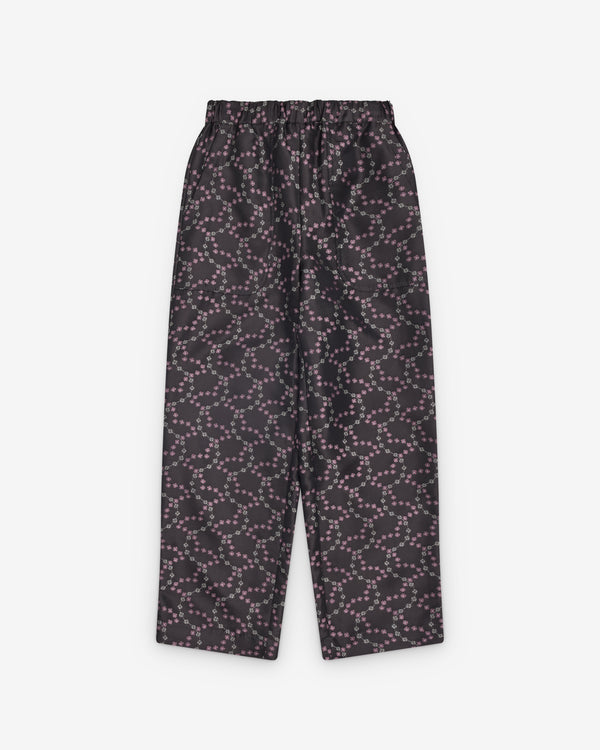 Noir Kei Ninomiya - Women’s Floral Trousers - (Black)