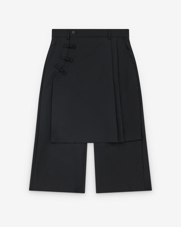 Noir Kei Ninomiya - Women’s Skirt Overlay Trousers - (Black)