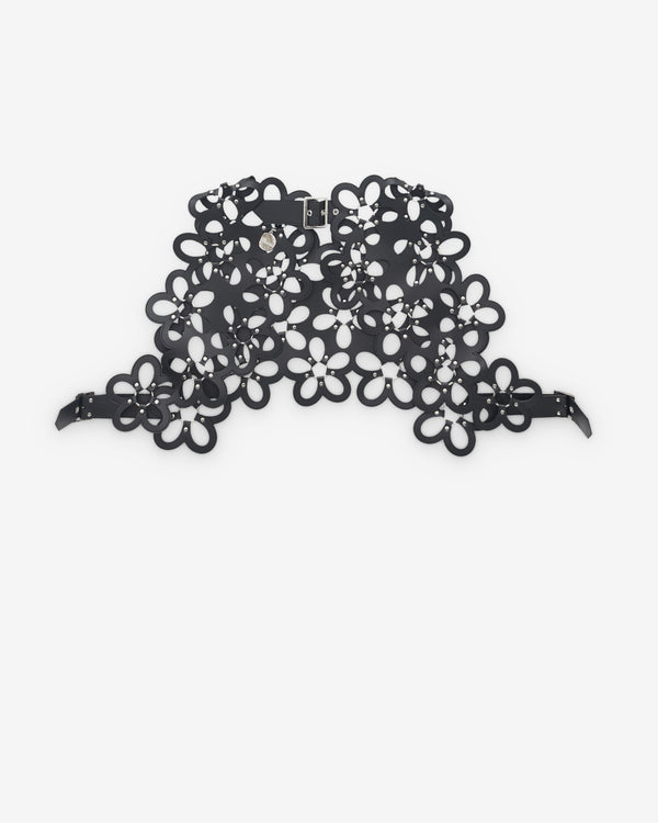 Noir Kei Ninomiya - Women’s Floral Cut Out Harness - (Black)